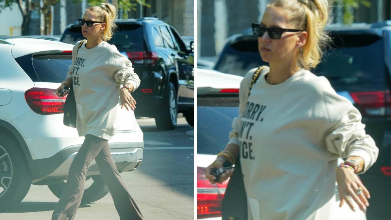 Las fotos que levantaron sospecha sobre un posible nuevo embarazo de Anna Kournikova.