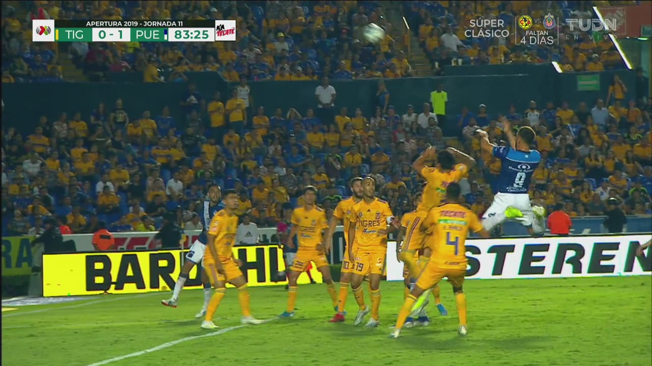 ¡El tira-quinielas! Cavallini le anota a los Tigres sobre el final