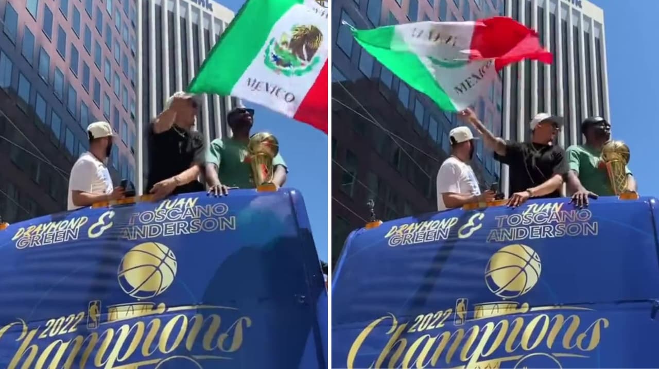 Presidente de México felicitó a Juan Toscano por el título de la NBA