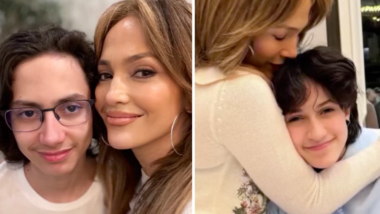 Hijos de JLo cumplen 17 años y ella muestra imágenes nunca vistas de Emme y Max