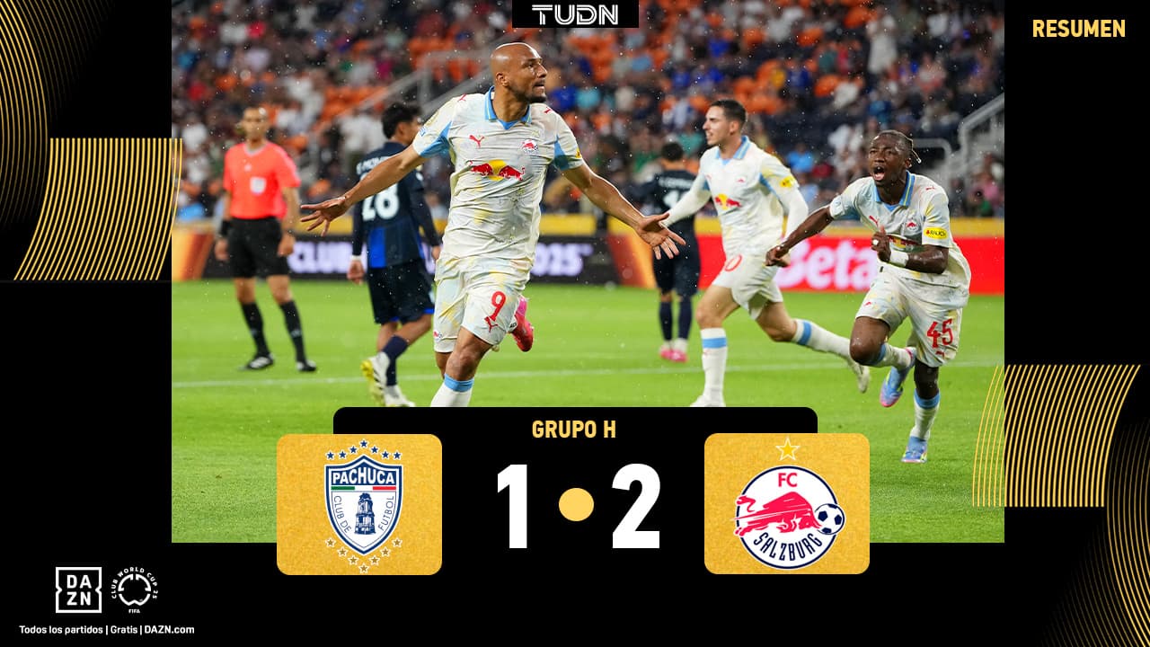 Resumen | Pachuca no puede con Salzburgo y cae en su debut