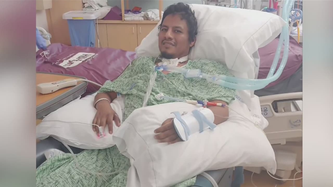 “La gente todavía no lo cree”: Enfermero hispano vence al coronavirus tras cinco meses hospitalizado