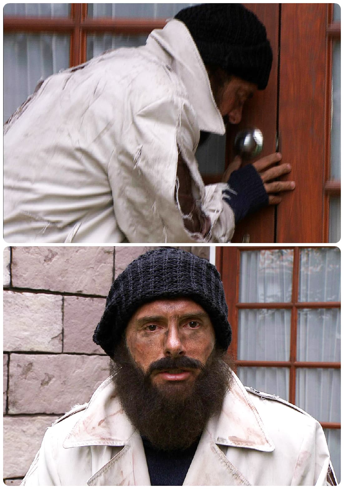 Está muy cerca de ustedes. Al parecer, no la está pasando nada bien.