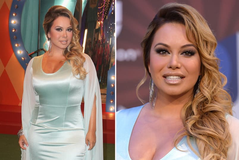 Ahora pasamos a los peinados de lado como el que portó Chiquis Rivera en la alfombra de PJ 2014. Aquí el toque fue ver que su cabello caía de manera ondulada como una suave cascada.