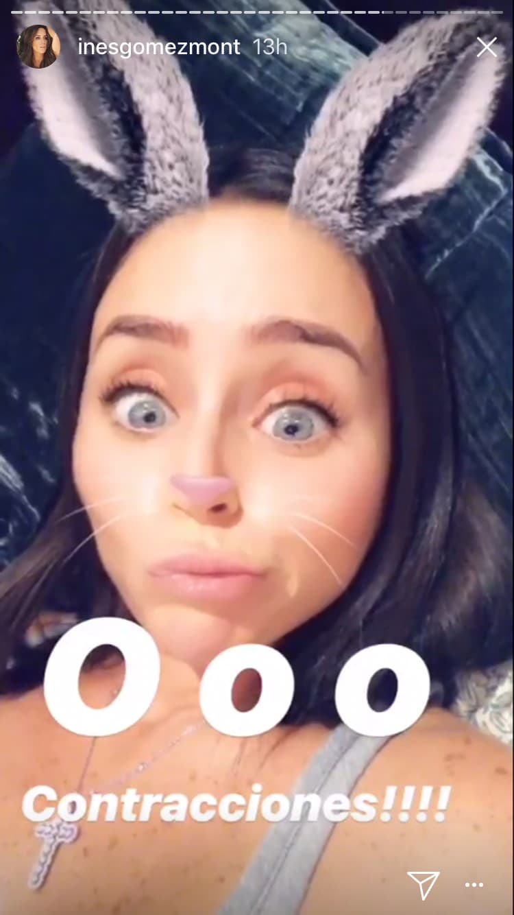 A las 9 de la noche del domingo 17 de junio las presentadora de televisión comenzó con las contracciones que anunciaban la llegada de María.