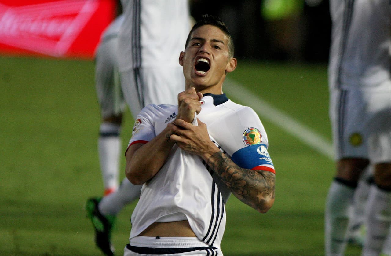 James Rodríguez es otro colombiano fanático de los ritmos latinos como la salsa.