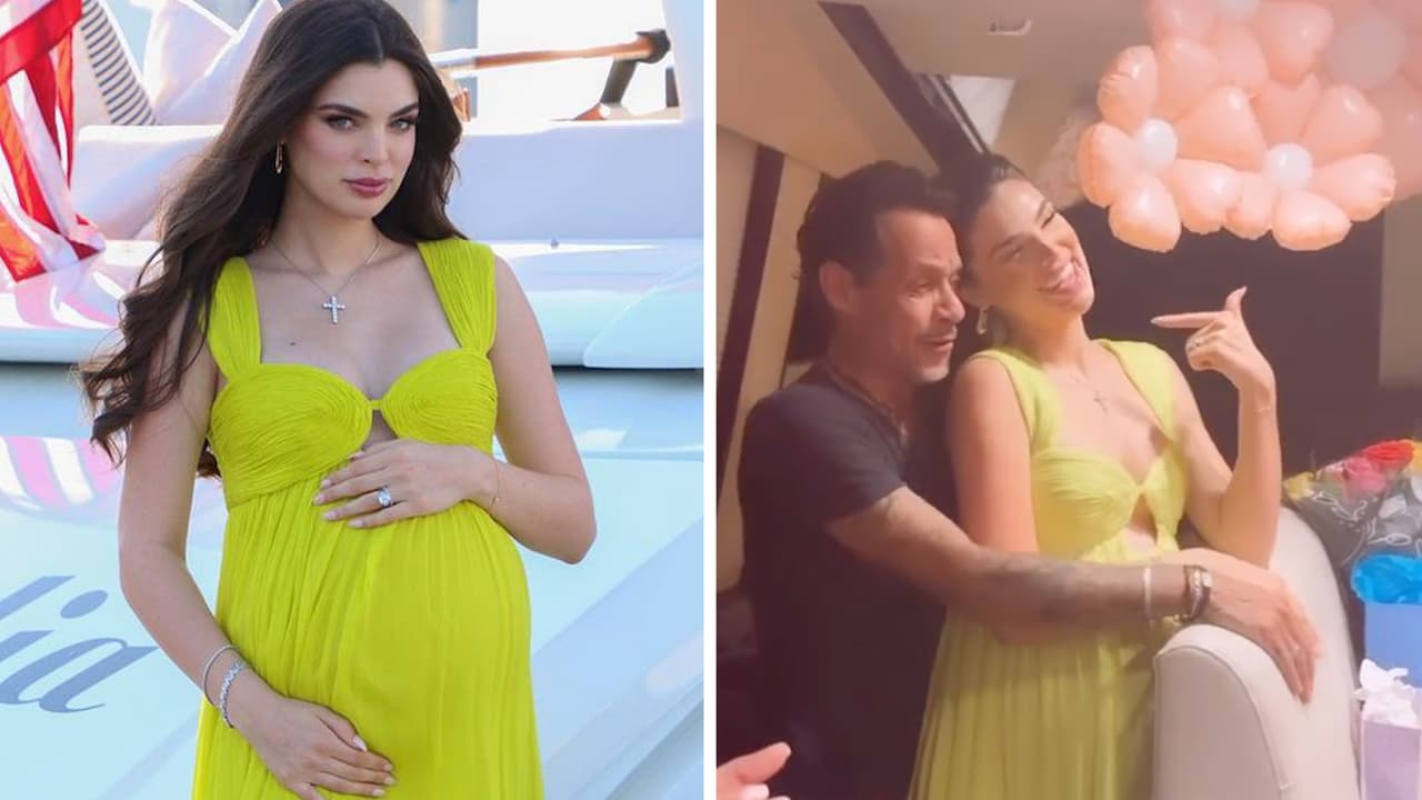 Así fue el primer cumpleaños de Nadia Ferreira como esposa de Marc Anthony, a pocas semanas de dar a luz
