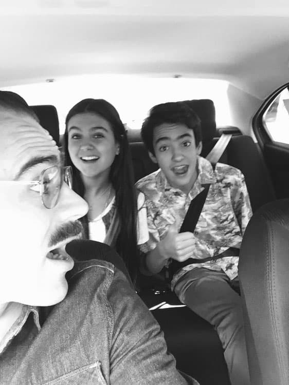 Tiene sólo 14 años años de edad, pero ya se ve que será todo un galán.