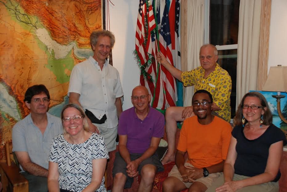 George Ripley y sus amigos activistas independientes y demócratas reunidos en Washington D.C.