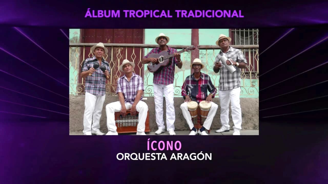 La Orquesta Aragón se quedó con el premio a Mejor Álbum Tropical Tradicional por ‘Ícono’.