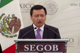 Miguel Ángel Osorio Chong, secretario de la gobernación de México.