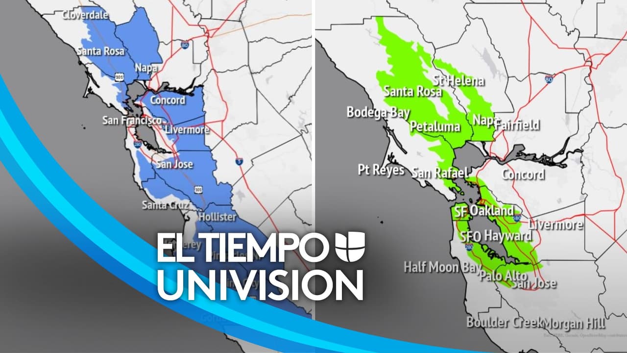 Se pronostican heladas y posibles inundaciones en el Área de la Bahía