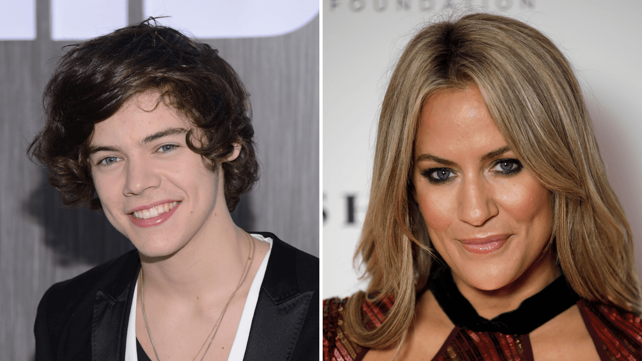 Harry Styles y Caroline Flack tuvieron un breve romance cuando él era adolescente y ella estaba en sus 30.