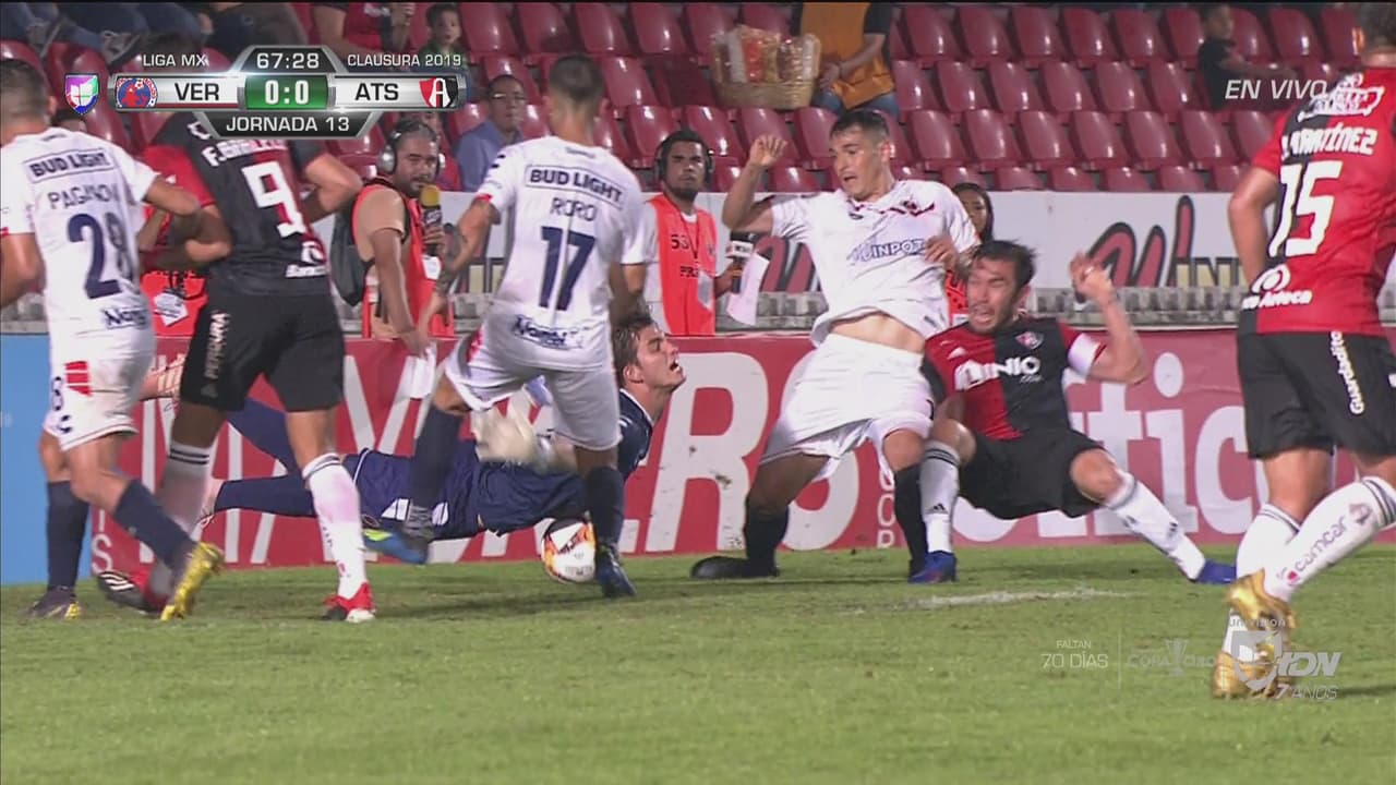 ¡A la guerra! Temeraria lanzada de Jurado para salvar a Veracruz