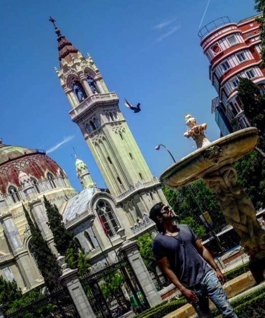 Ron también disfrutó del calor del fin de semana y no se olvidó de compartirlo con sus seguidores.