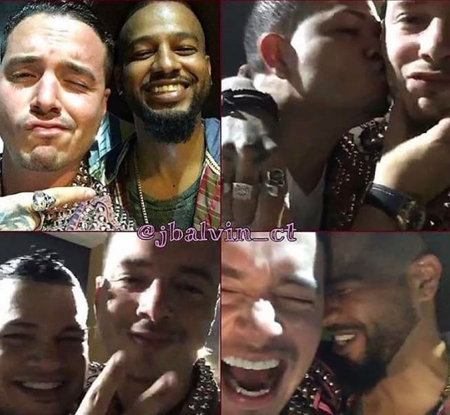 También aprovechó para pasar un rato con los amigos, y vaya que se divirtió.