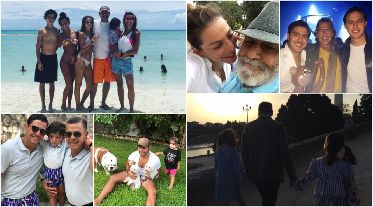 Un festejo bien padre: Alan Tacher gozó en la playa y Orlando Segura cuidando a Joshua