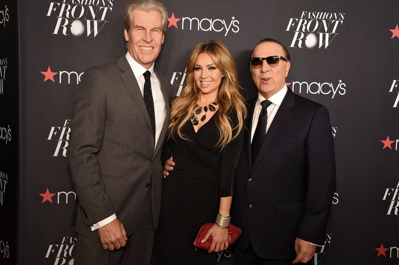 La mexicana brilló con su carisma en el Fashion's Front Row en el Madison Square Garden.