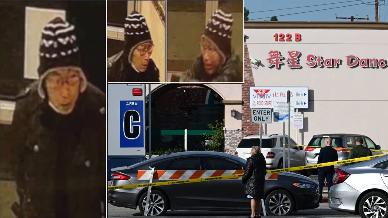 Revelan imágenes de una persona de interés por el tiroteo en Monterey Park: esto se sabe del sospechoso