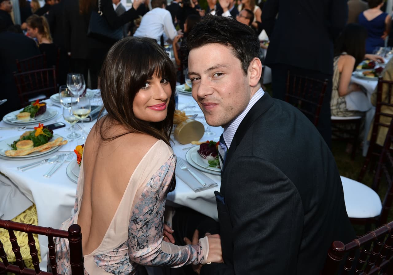 Lea Michele se tatúa un 5 en homenaje a Cory Monteith