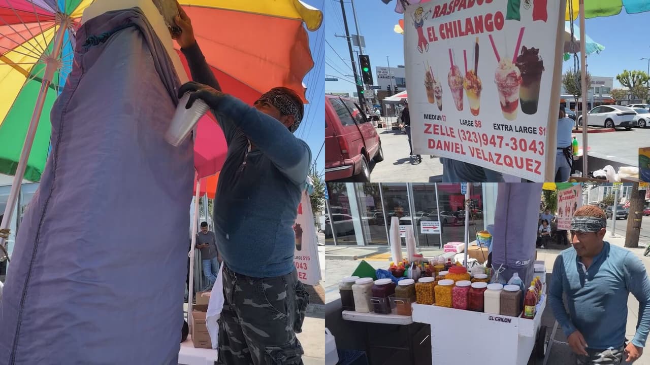 "Raspados El Chilango” en Hollywood: 14 años endulzando las calles de Los Ángeles