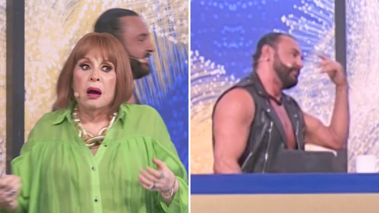 Latin Lover a punto de 'abandonar' programa en vivo tras comentario de Ema Pulido en 'Las Estrellas bailan en Hoy'