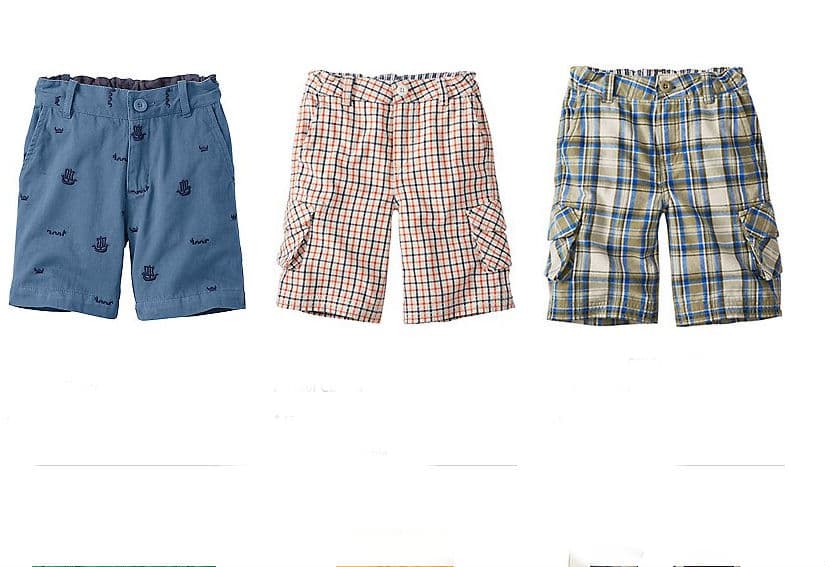 Bermudas coloridos, con diferentes estampados, también son un básico para el vestuario de Easter. (45 dólares en Hanna Anderson, hannaandersson.com)
