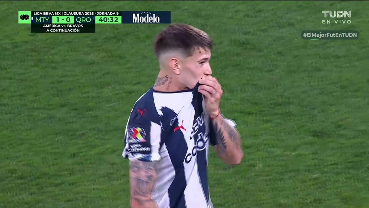 ¡Golazo enfermo de Monterrey! Asistencia de Canales y enorme definición de Orellano