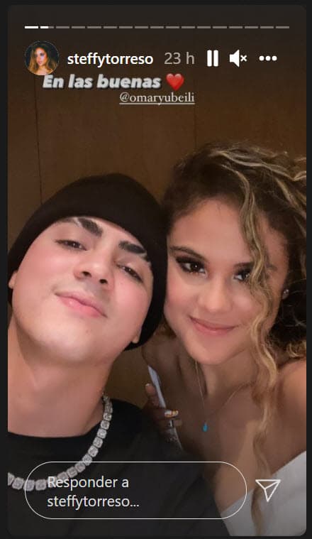 Durante su recuperación, Omar Yubeili ha sido apoyado y cuidado por su novia Steffy Torres.
<br>