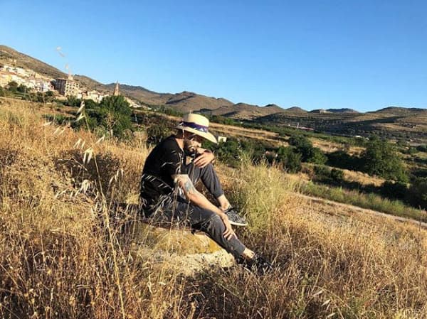 Ha aprovechado para estar en contacto con la naturaleza.