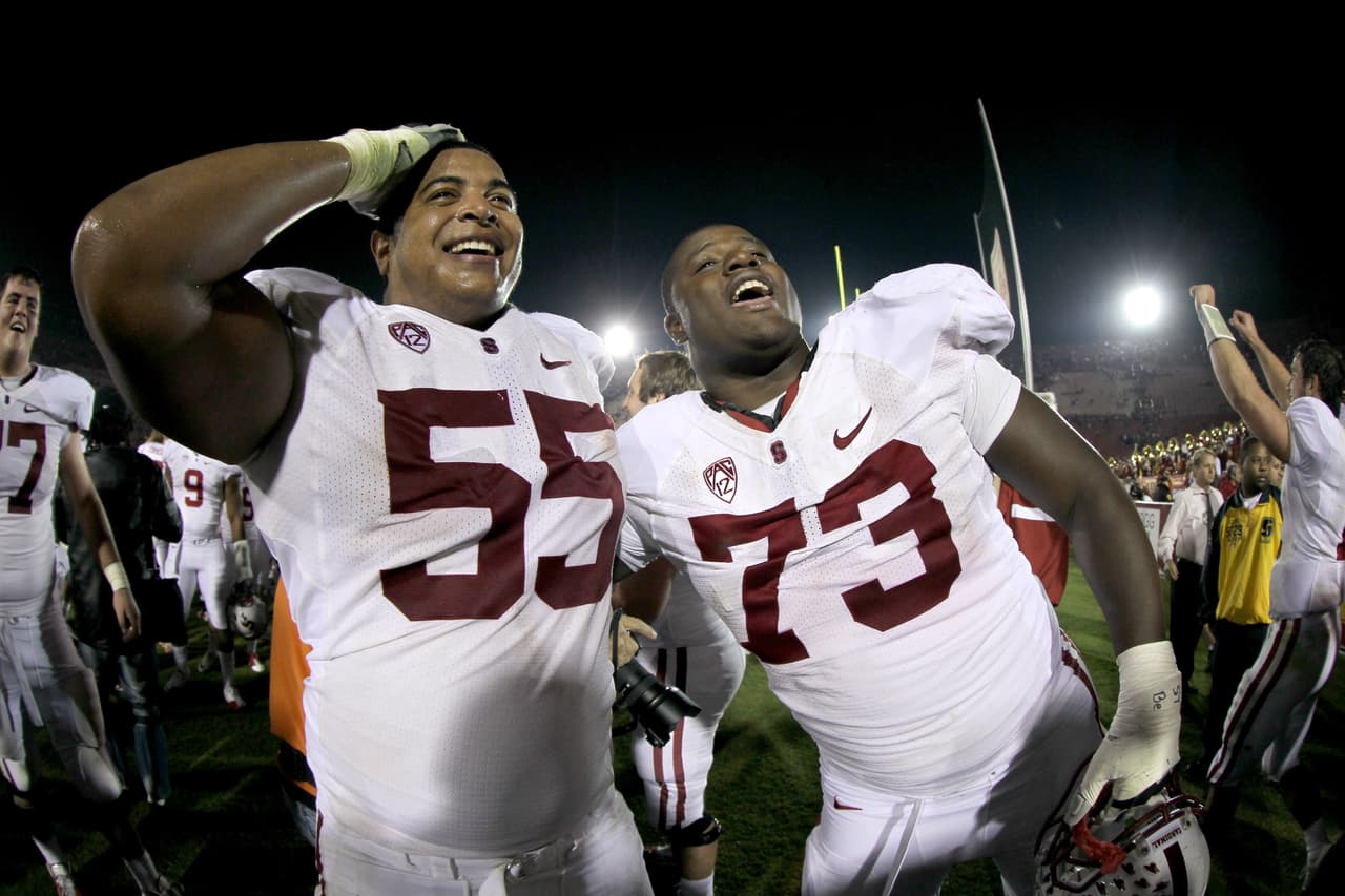 Jonathan Martín asistió a la Universidad de Stanford y de ahí dio el brinco a la NFL.