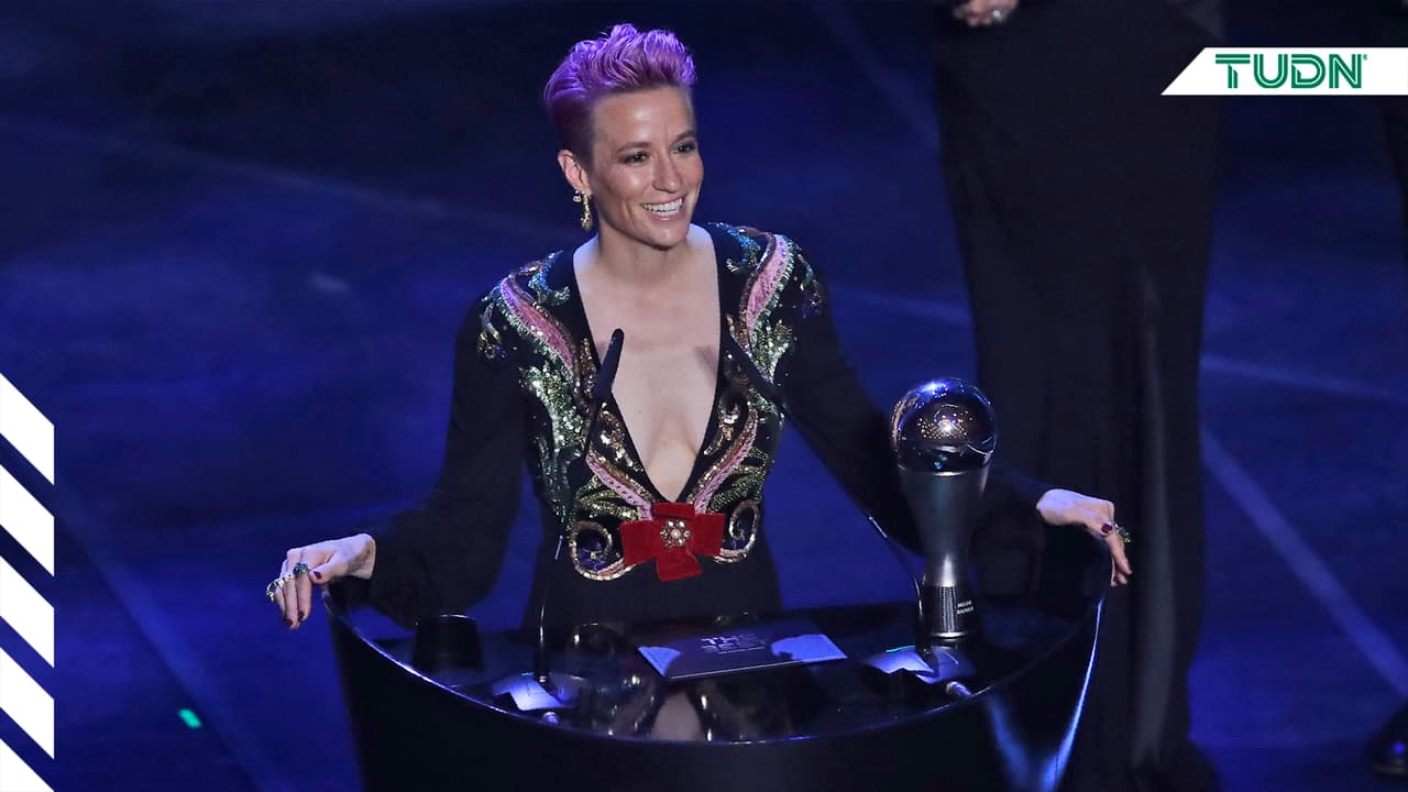 Rapinoe: "Van Dijk debería ganar sólo por lo guapo que es"