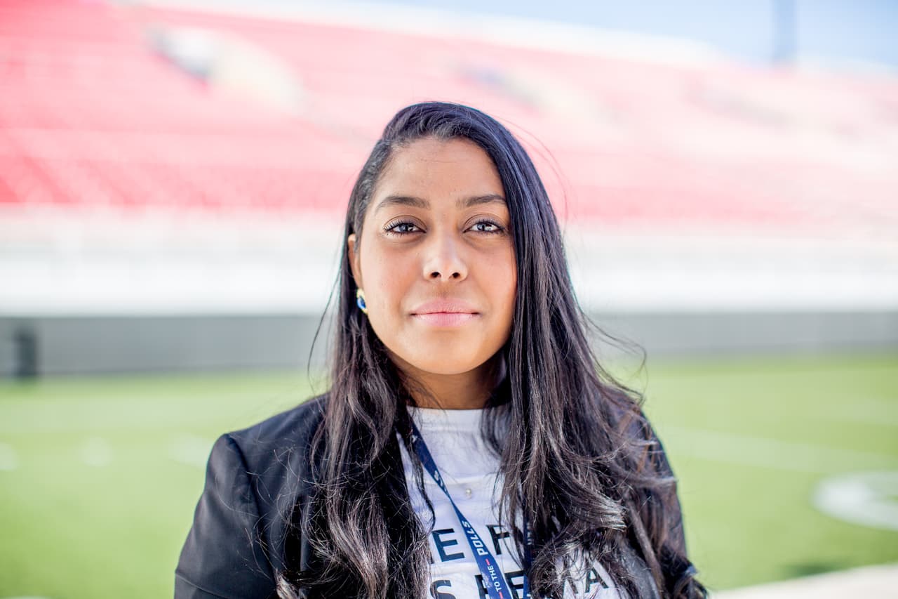 "Es hora de ser una voz para las familias trabajadoras de clase media", dice Juana Matías.