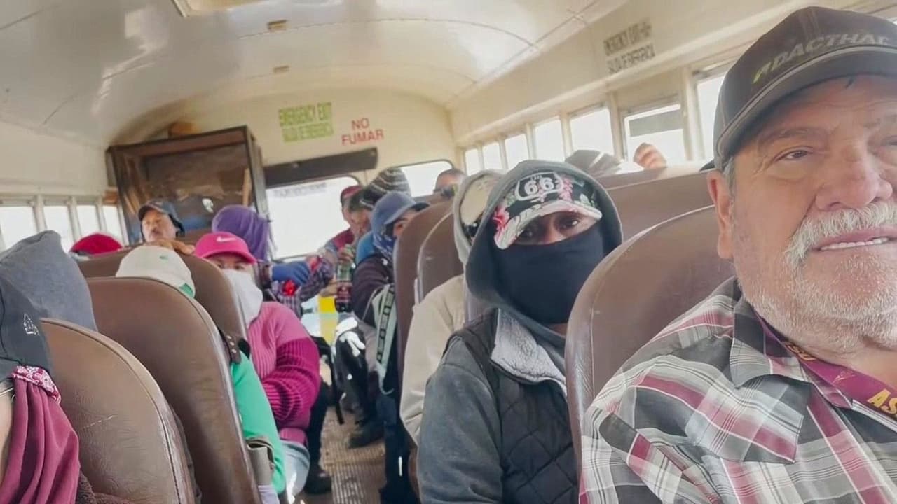 En el lado opuesto de la moneda, 
<b>decenas de trabajadores viajan a diario desde México hacia Estados Unidos de forma legal, para trabajar</b> en los campos, principalmente de lechuga, ubicados en Yuma, Arizona.