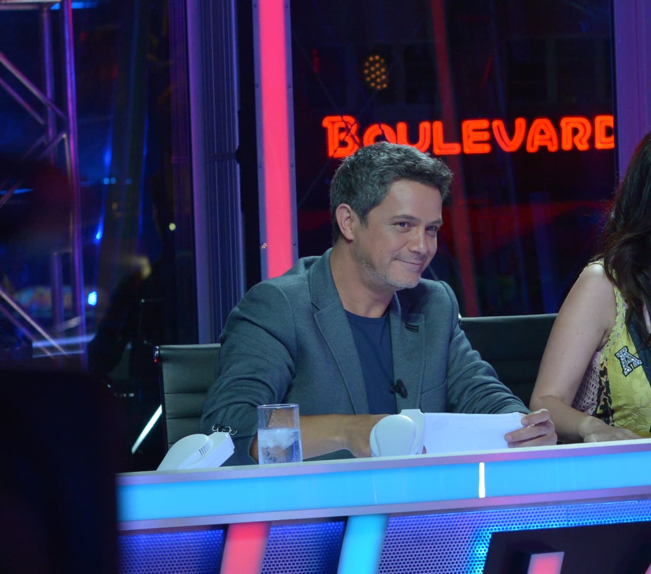 A muchos asustan estas caras. Sin duda, es el juez más exigente de la competencia. Aunque lo intente, su cara nos lo dice todo.