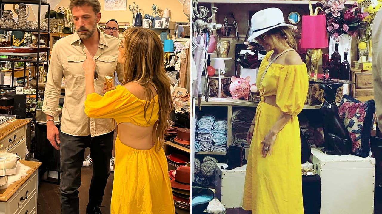 JLo y Ben Affleck hacen pausa en su luna de miel y se van de compras para su nuevo nido de amor: fotos