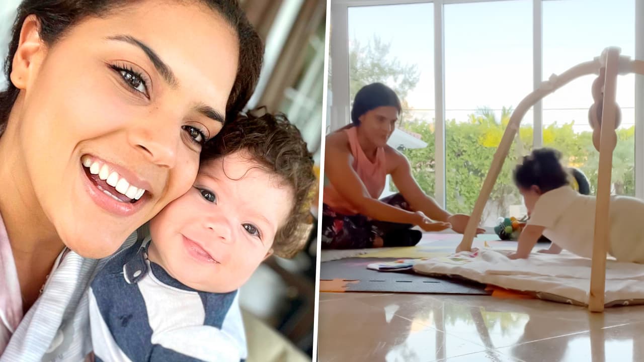 Gennaro ya gatea y Francisca no puede estar más feliz, ¡mira cómo lo hizo en su primer intento!