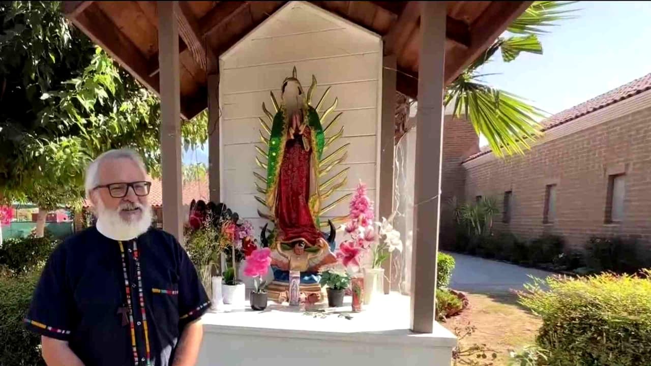 Vandalizan altar de la Virgen de Guadalupe en el Valle de San Fernando