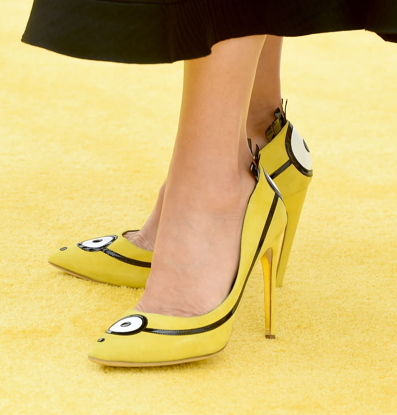 Los zapatos fueron creados por el diseñador inglés Rupert Sanderson.