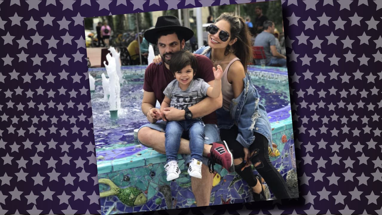 Matteo es la copia de su papá y la felicidad más grande de su familia.