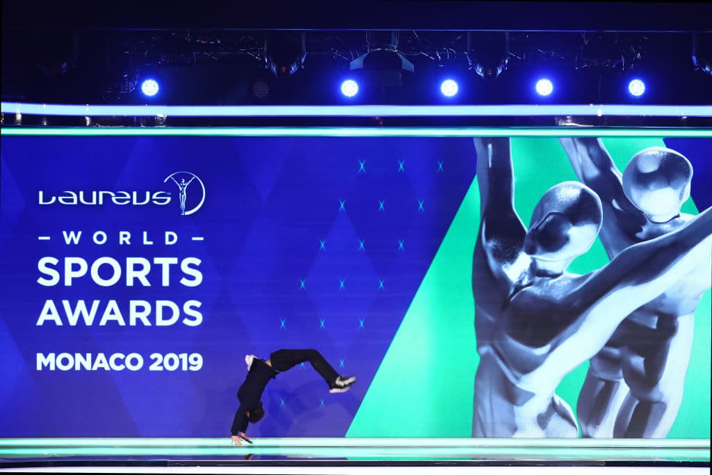 Con este peculiar modo James Marsden, el anfitrión, dio la bienvenida a los asistentes a la gala de los premios Laureus World Sports Awards 2019 que se efectuó en Mónaco.