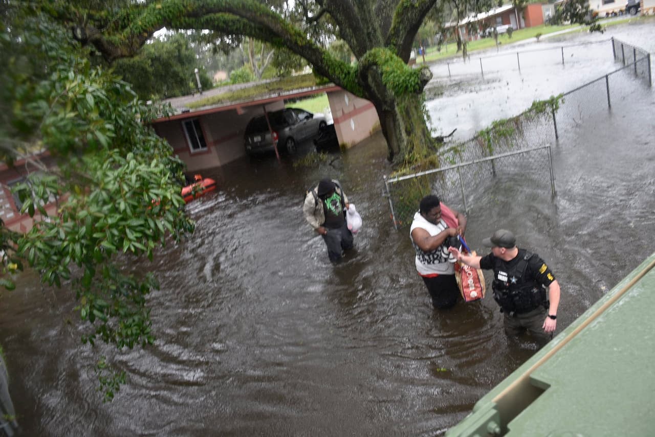 En Orlo Vista, el agua llega al menos hasta la cintura.