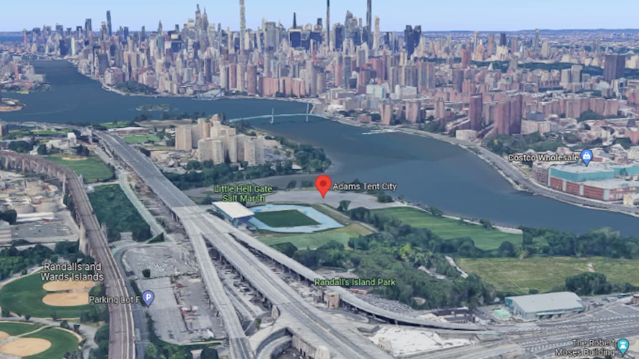 No llegaron tantos inmigrantes solteros al campamento de Randall’s Island como se esperaba