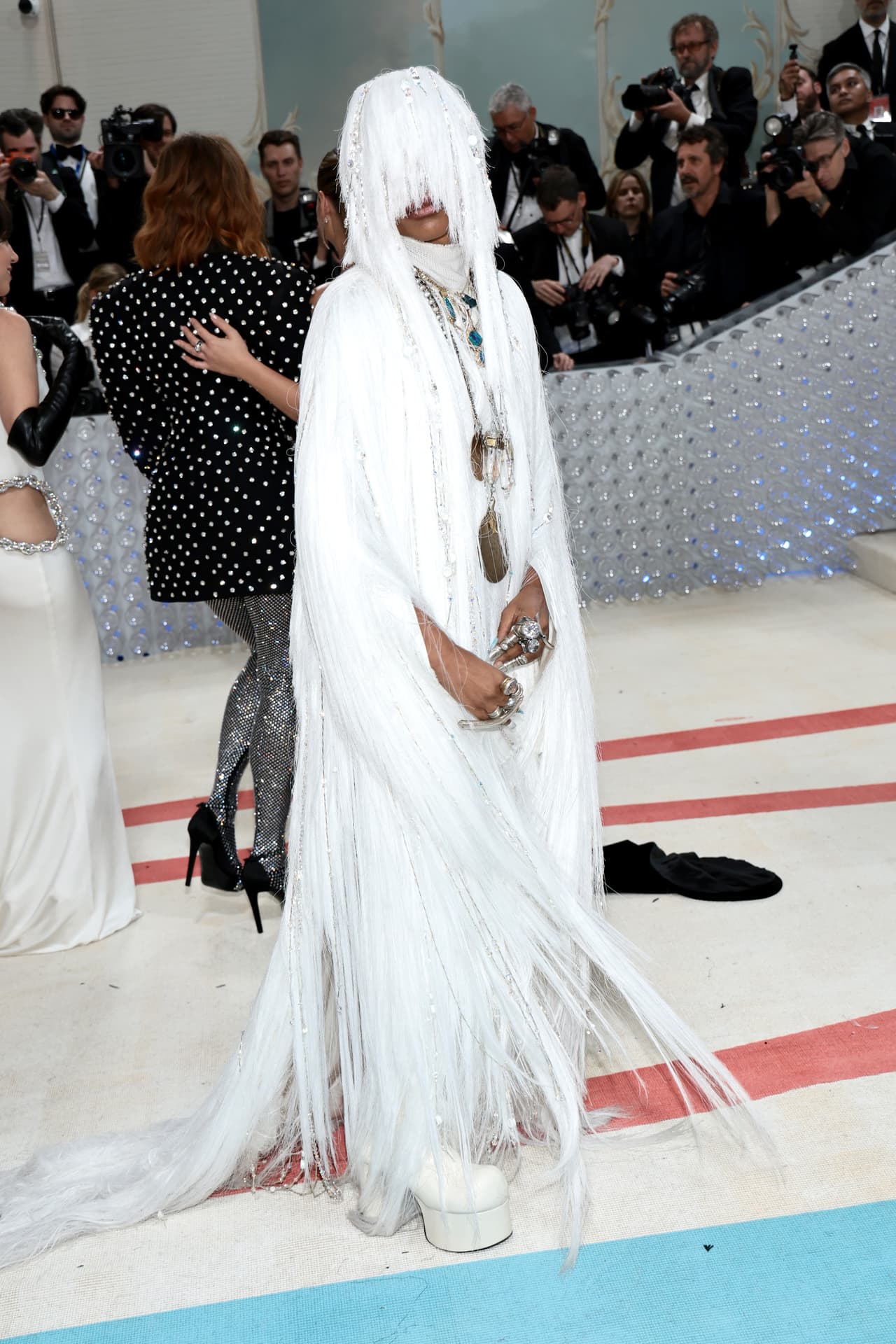 Erykah Badu en la Met Gala 2023.