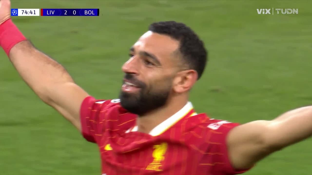 ¡Goolazo, azo azo de Salah! Una obra de arte del egipcio