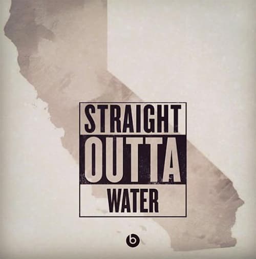 ¿Y qué temas salieron a relucir? Los usuarios marcaron la falta de agua en California debido a la sequía.