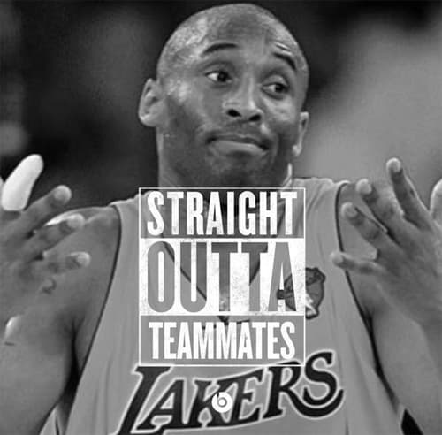 La fanaticada de los Lakers comprenderá este meme de Kobe Bryant.