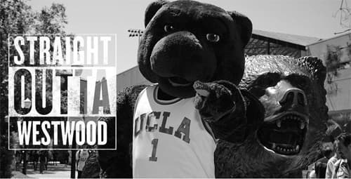 La universidad UCLA tampoco se quedó fuera de la diversión digital.