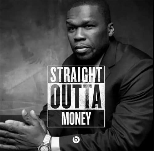 El rapero Curtis '50 Cent' Jackson y sus problemas tributarios también fueron el blanco de los usuarios en las redes.