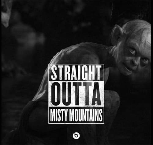 'My precious!' Smeagol de la saga 'Lord of the Rings' dijo presente.